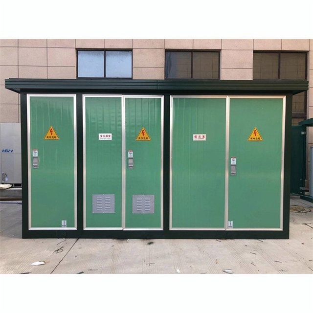 嵊泗1600KVA欧式箱式变压器